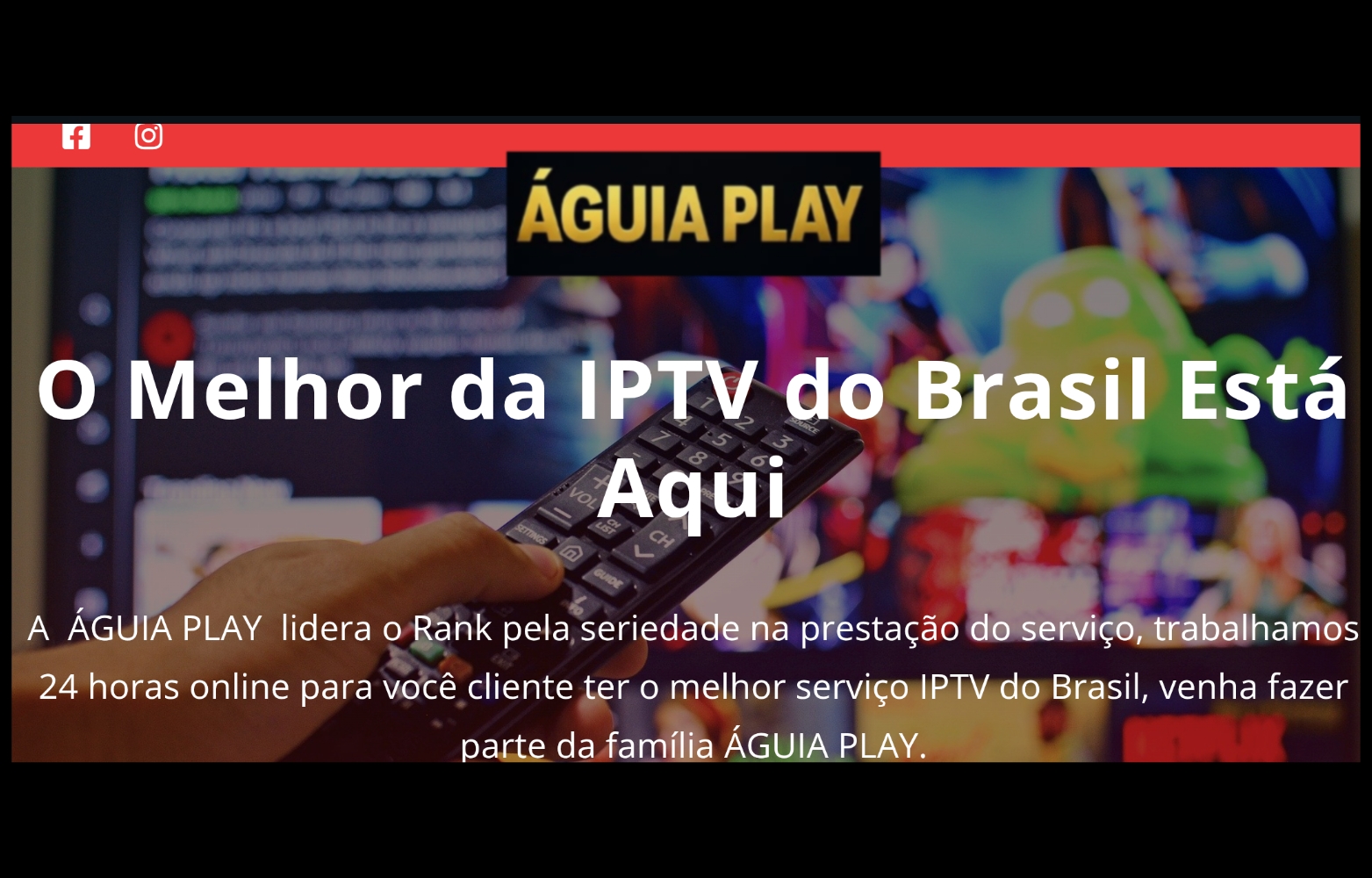 Site IPTV WordPress  — imagem principal