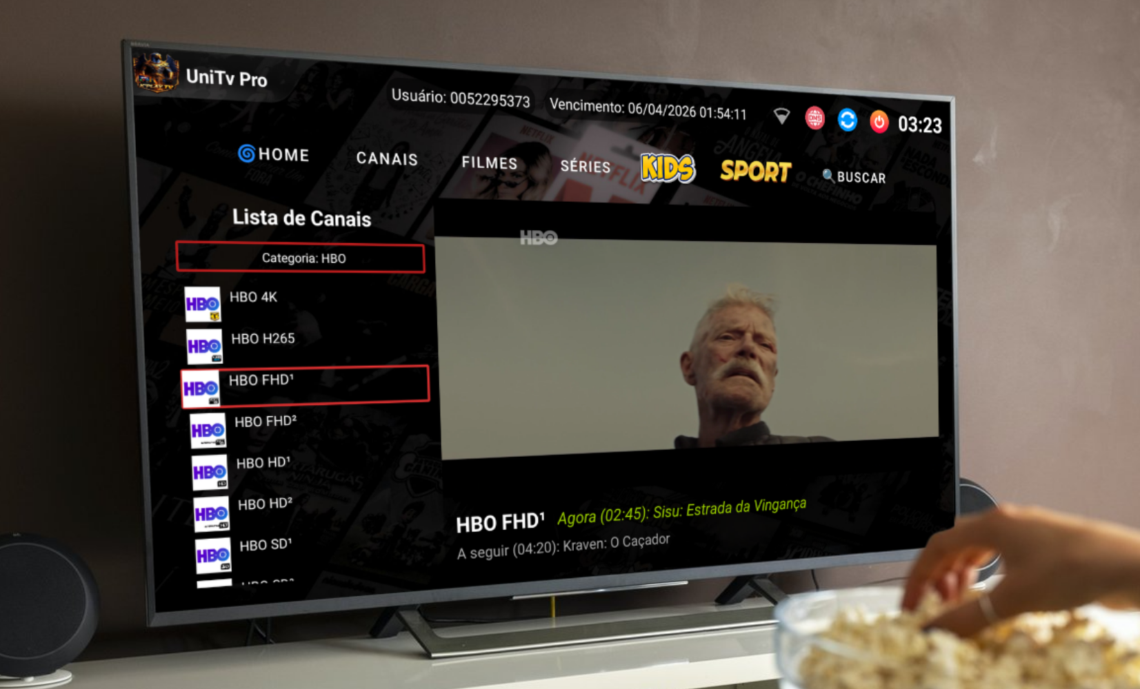 UniTv Pro — imagem do produto