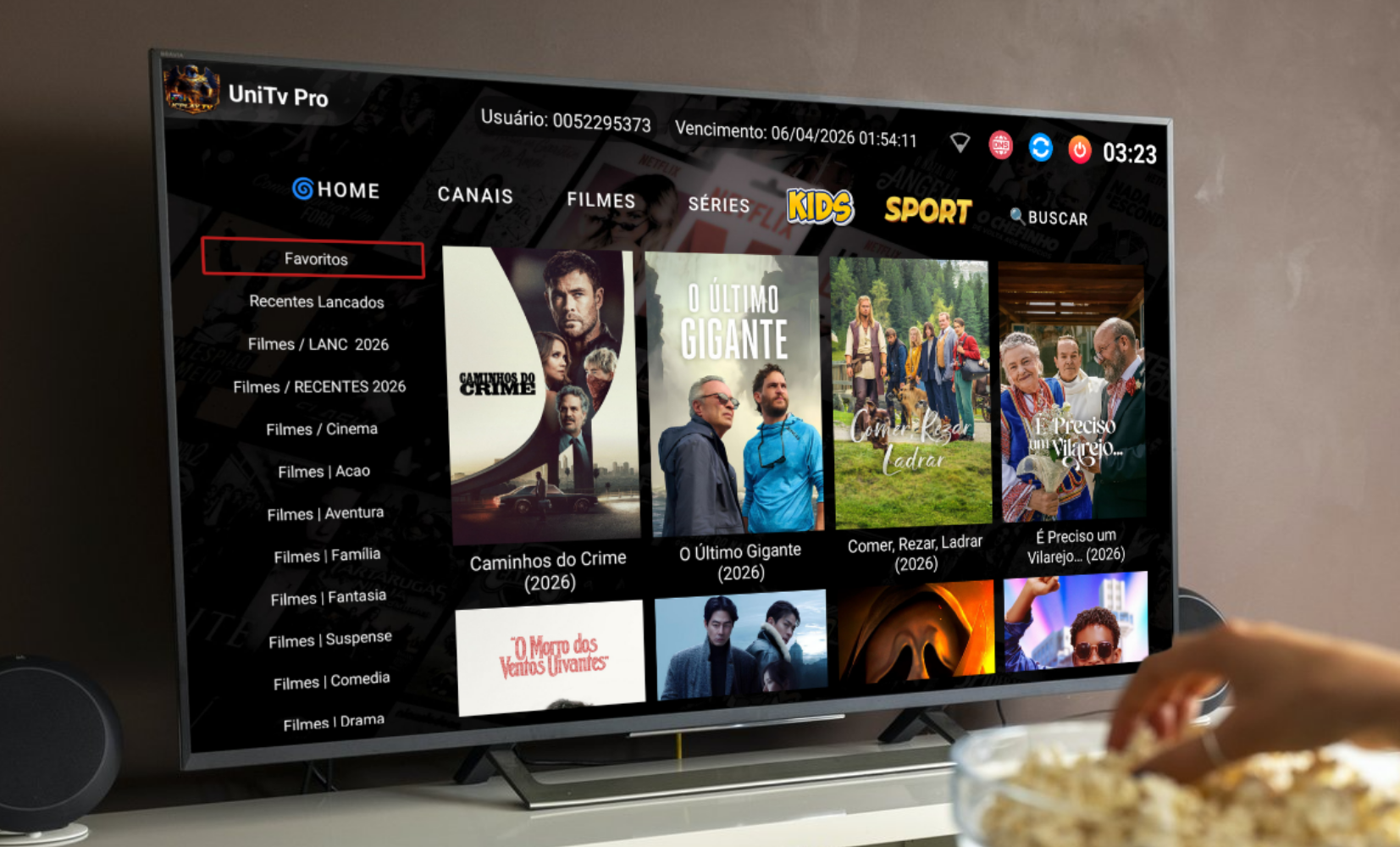 UniTv Pro — imagem do produto