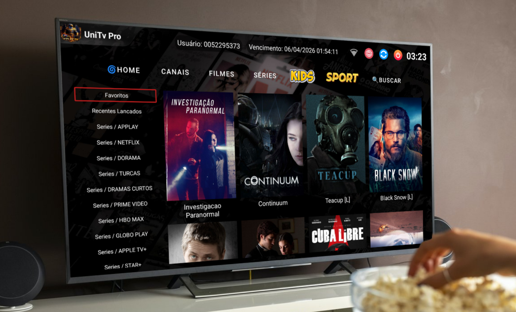 UniTv Pro — imagem do produto