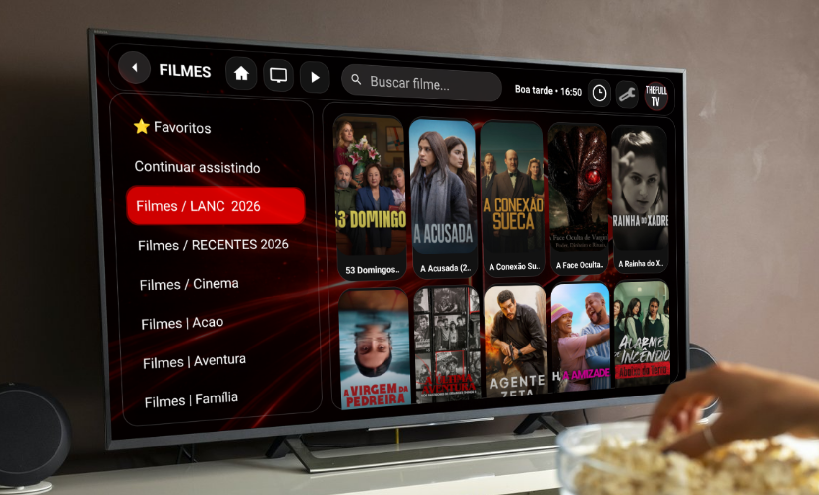THEFULL  APP TV BOX Chatbot — imagem do produto