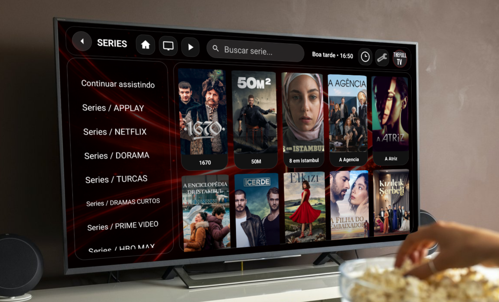 THEFULL  APP TV BOX Chatbot — imagem do produto